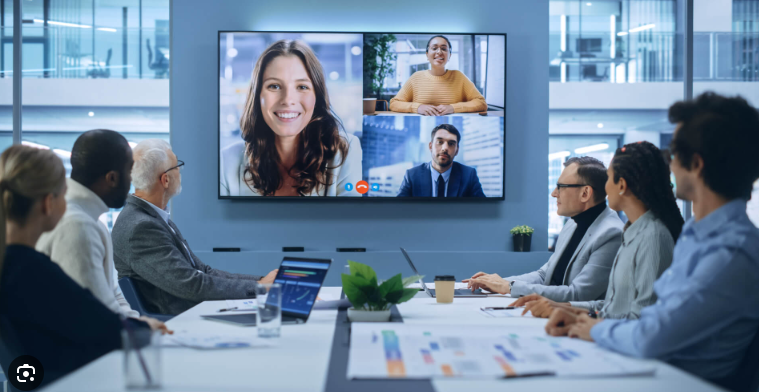 Corporate Video Conferencing Setup